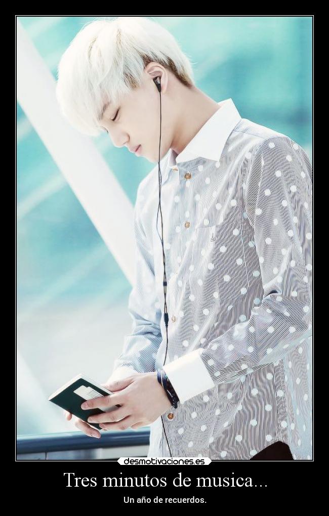 Tres minutos de musica... - Un año de recuerdos.