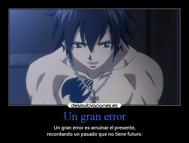 Un gran error - 