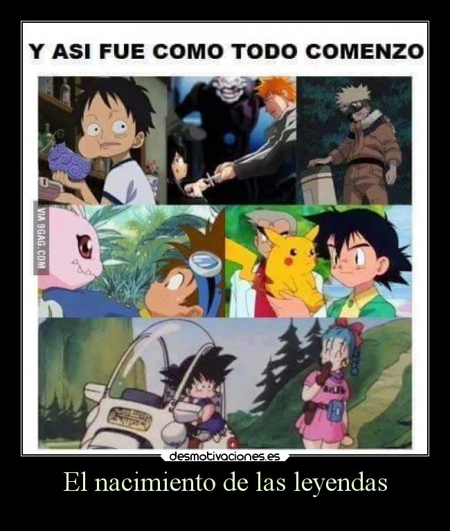 El nacimiento de las leyendas -