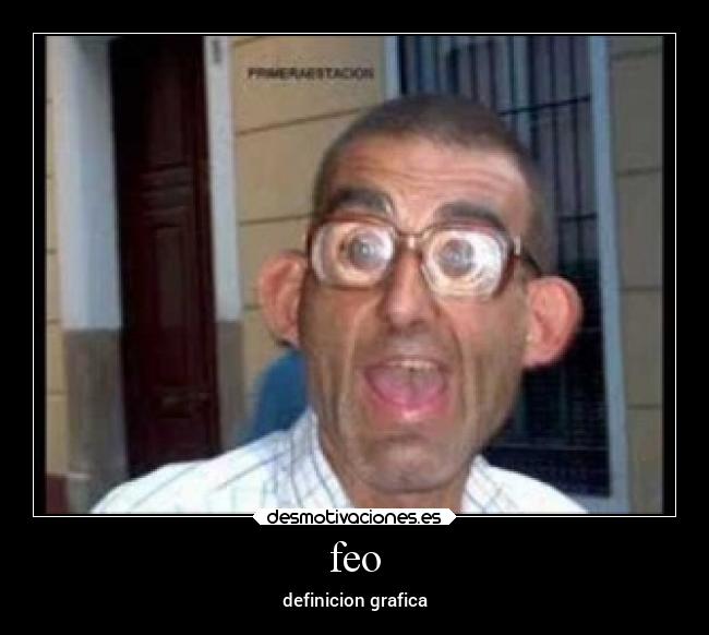 feo - definicion grafica