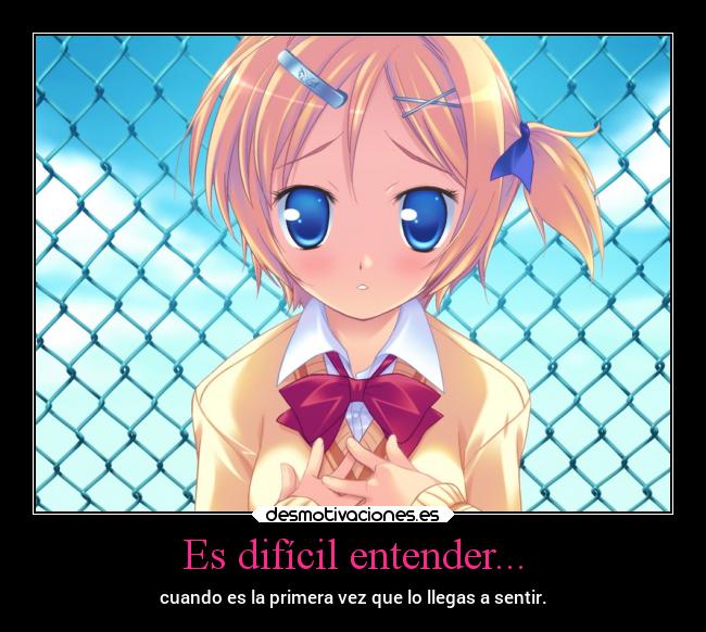 carteles sentimientos anime dudas preguntas primeravez visuales desmotivaciones