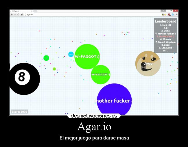 Agar.io - El mejor juego para darse masa