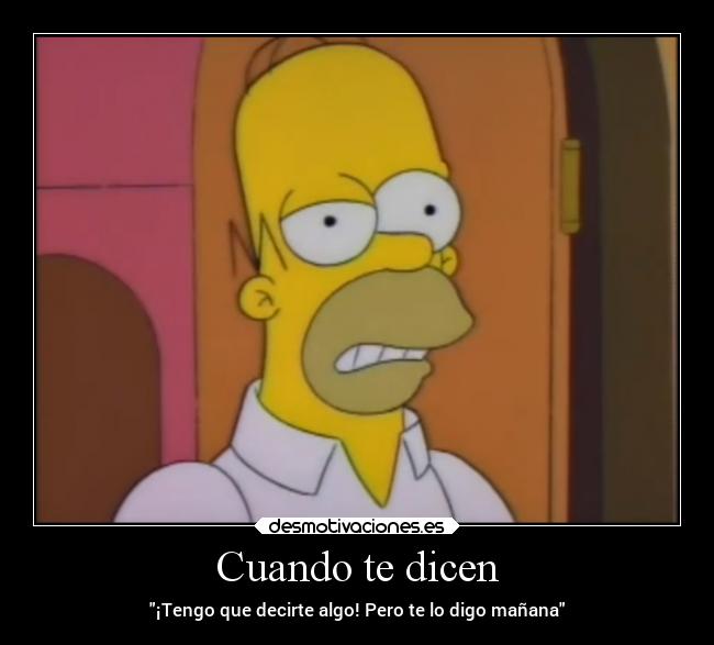 carteles simpsons pensamientos graciosas humor desmotivaciones