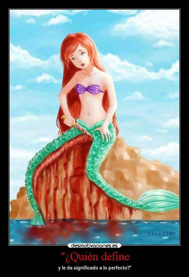 ¿Quién define - y le da significado a lo perfecto?