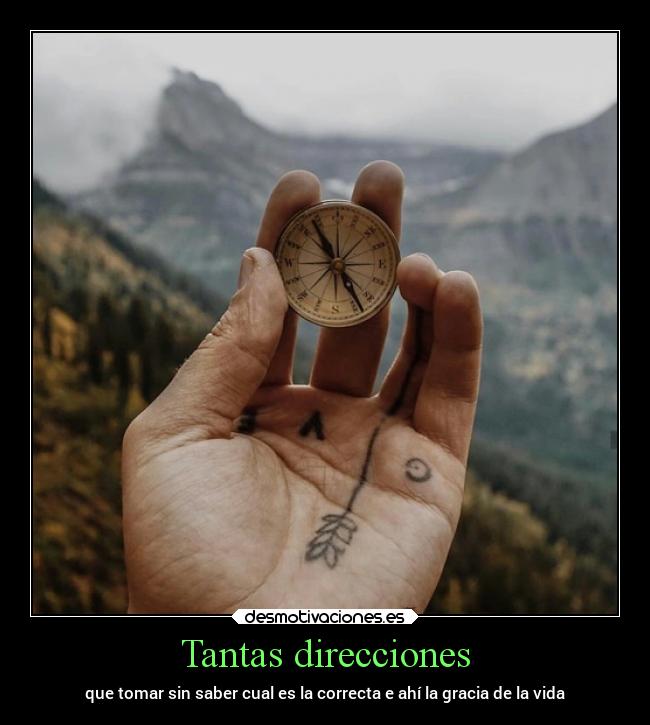 Tantas direcciones -