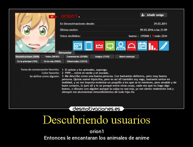 Descubriendo usuarios - 