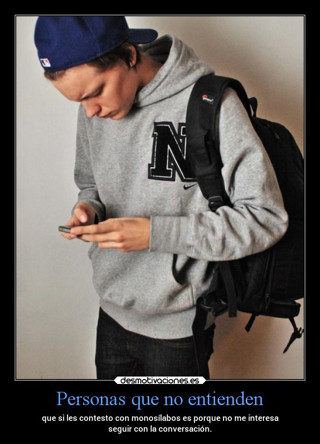 Personas que no entienden - 