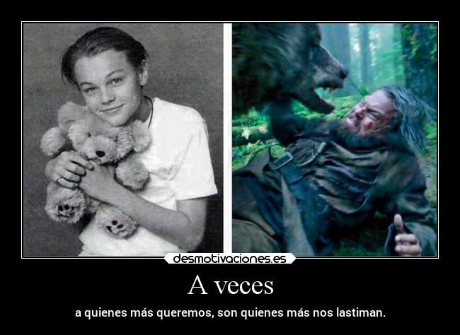 A veces -