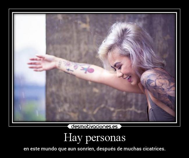 Hay personas -