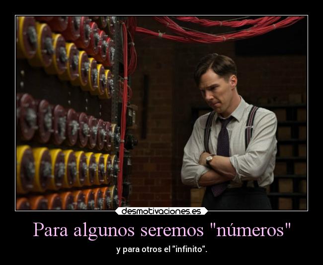 Para algunos seremos números -