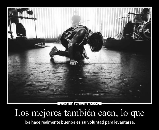 Los mejores también caen, lo que -