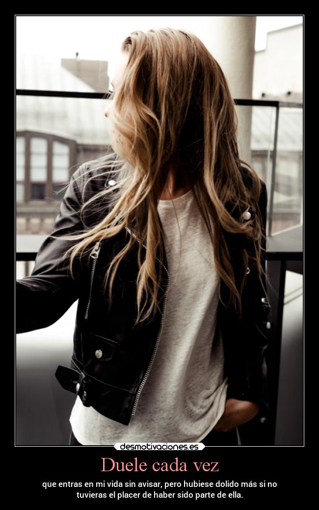 Duele cada vez - 