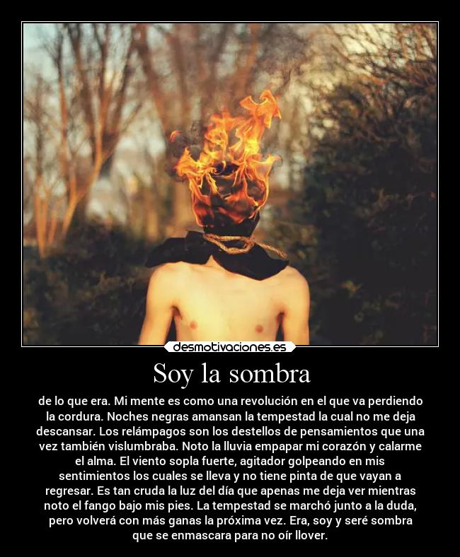 Soy la sombra -