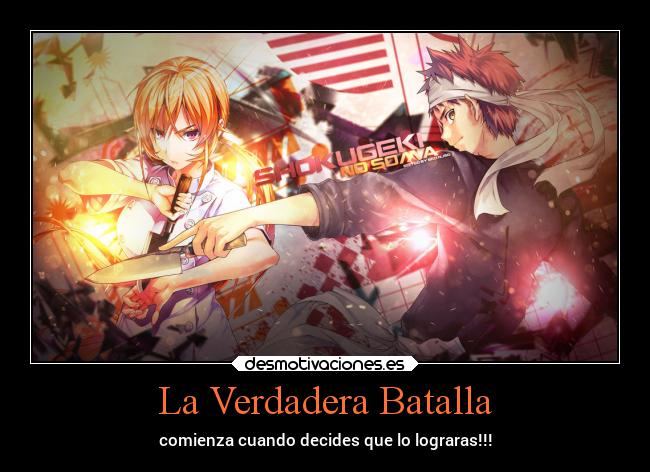 La Verdadera Batalla - comienza cuando decides que lo lograras!!!