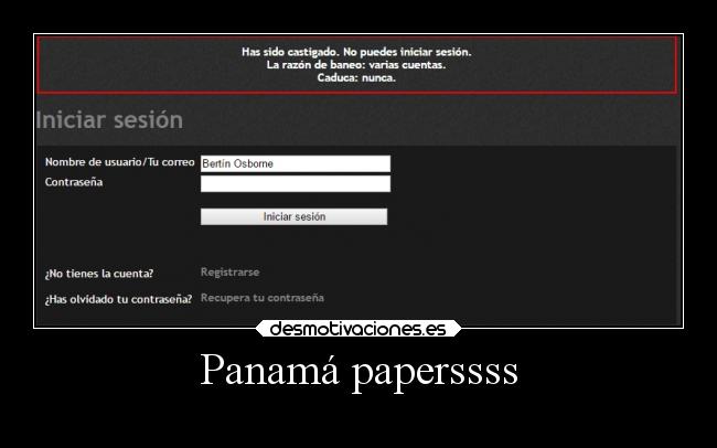 Panamá paperssss -