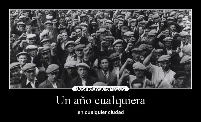 Un año cualquiera - en cualquier ciudad