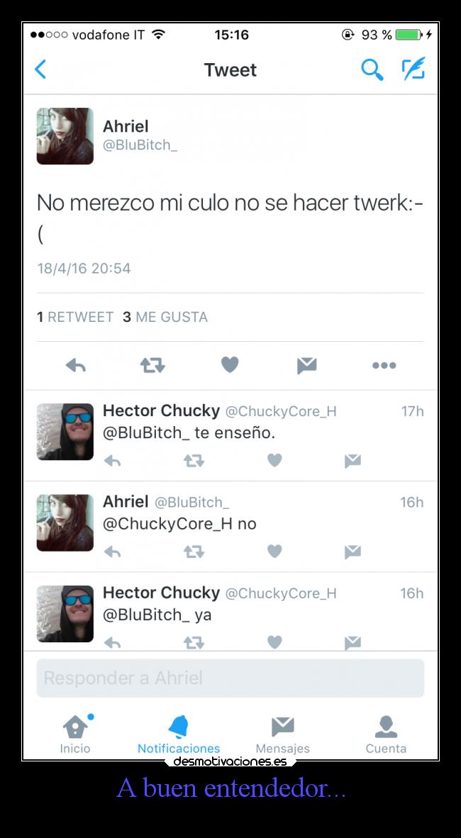 A buen entendedor... - 