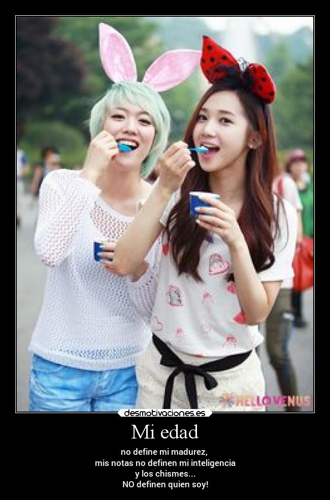 Mi edad -