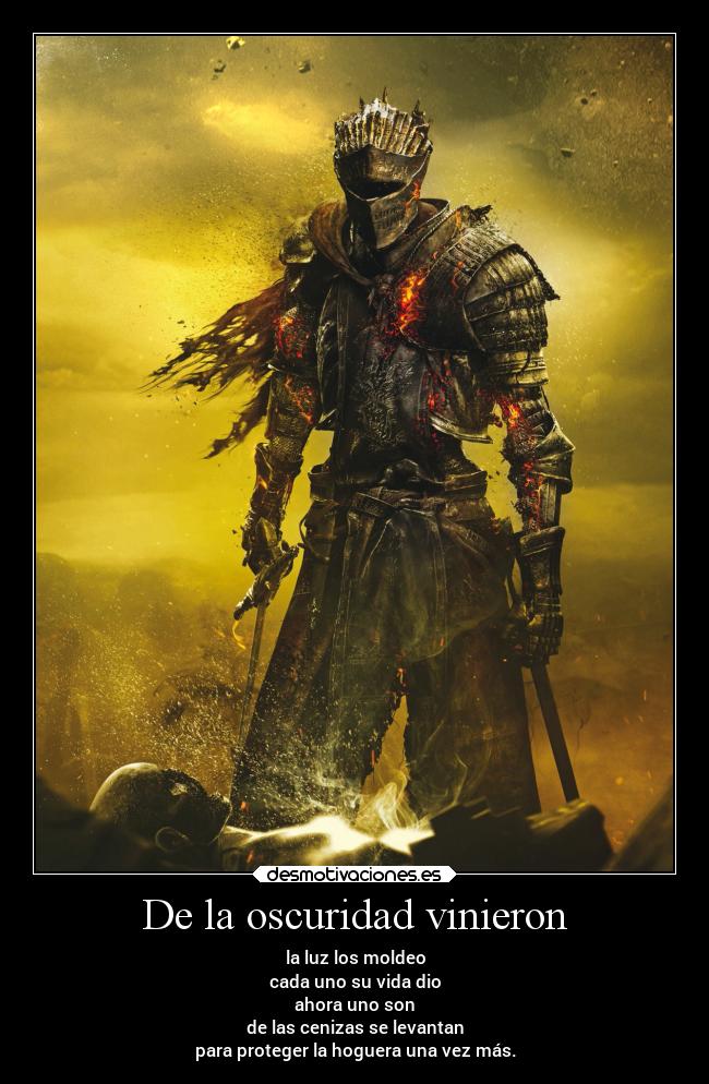 De la oscuridad vinieron -