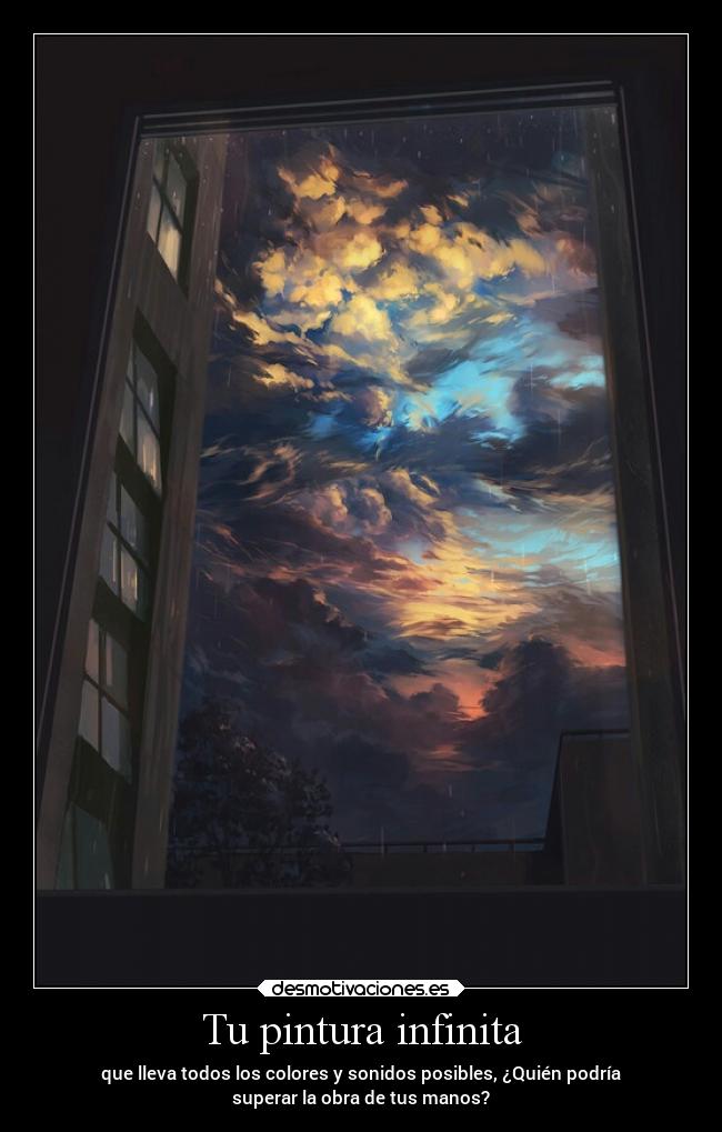 Tu pintura infinita -