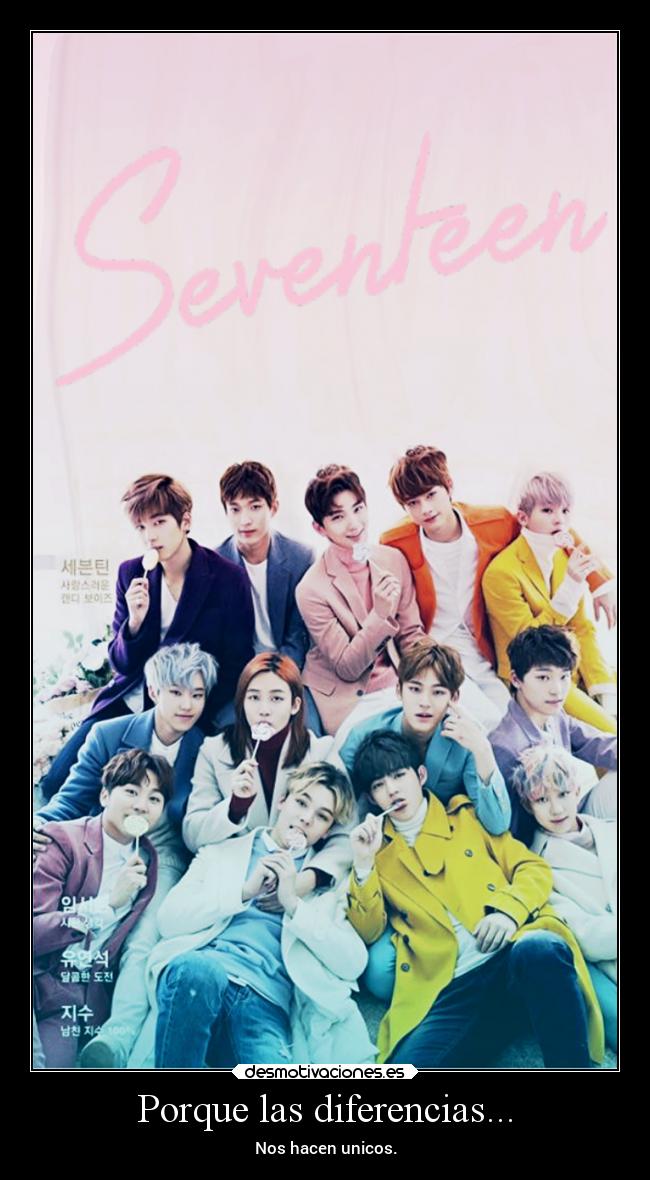 Porque las diferencias... - Nos hacen unicos.