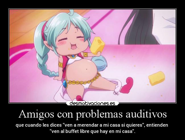 Amigos con problemas auditivos -