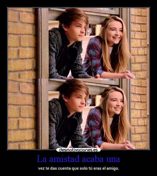 La amistad acaba una - 