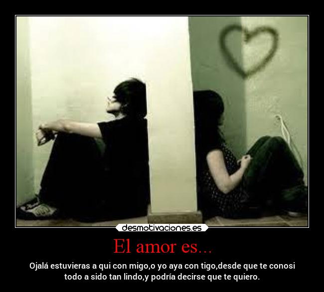 El amor es... - 