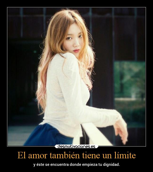 El amor también tiene un límite -