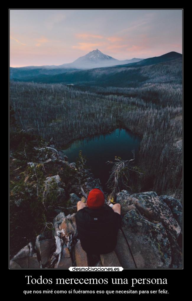 Todos merecemos una persona - 