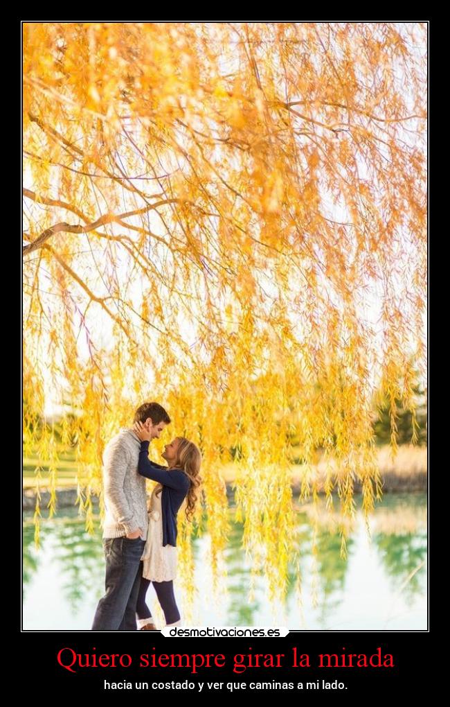 Quiero siempre girar la mirada - 