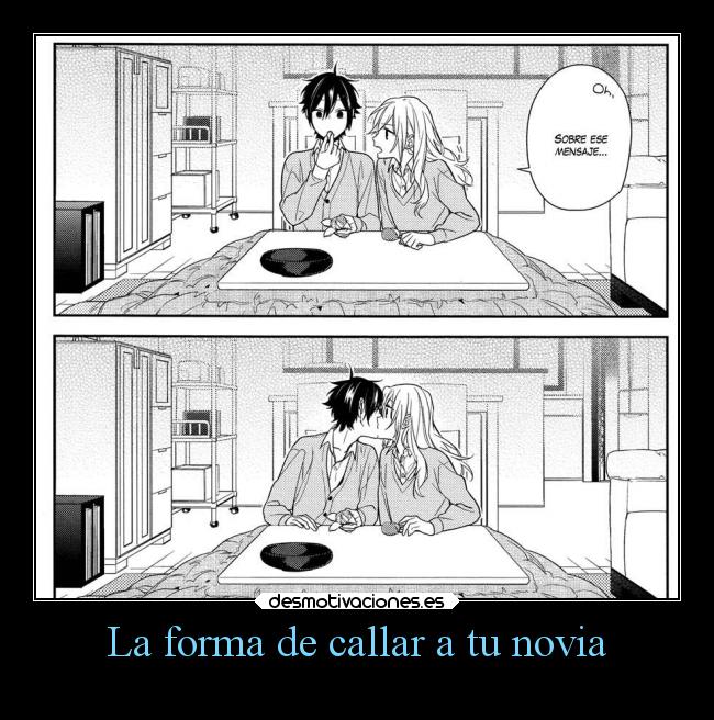 La forma de callar a tu novia - 