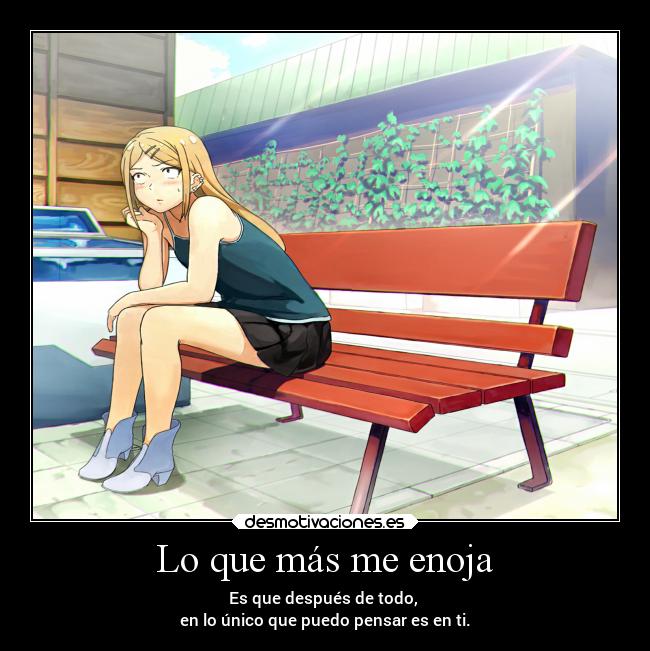 carteles anime amor deseo desicion trize desmotivaciones