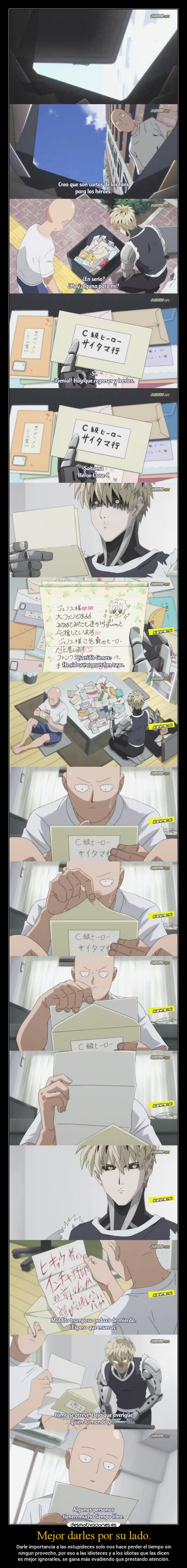 Mejor darles por su lado. -