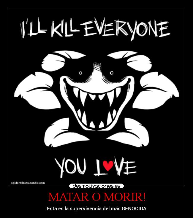 MATAR O MORIR! - Esta es la supervivencia del más GENOCIDA