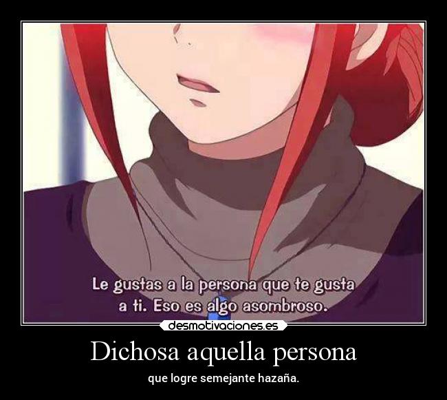 Dichosa aquella persona - 