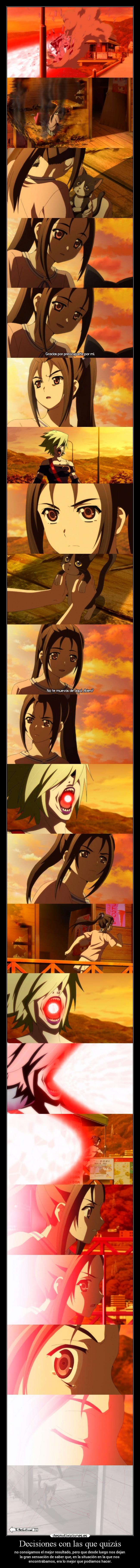 carteles anime muerte amistad gato raptorhunters harukaze epicanime gokukokunobrynhildr gokukoku brynhildr desmotivaciones