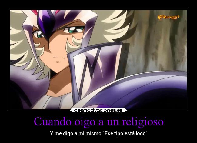 carteles anime religion ignorancia desmotivaciones
