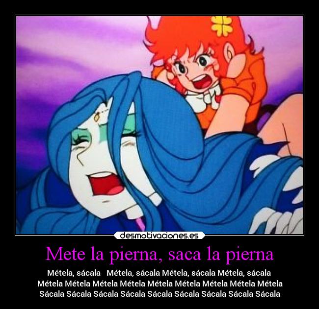 Mete la pierna, saca la pierna - 