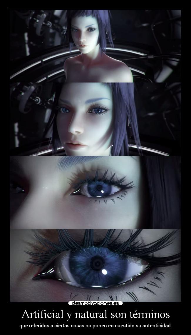 Artificial y natural son términos -