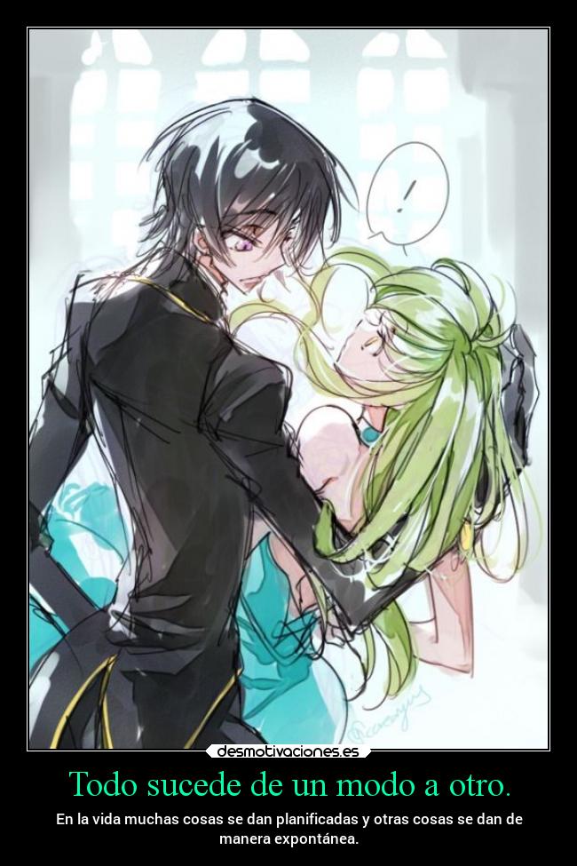 carteles anime vida codegeass lelouchxc3 desmotivaciones