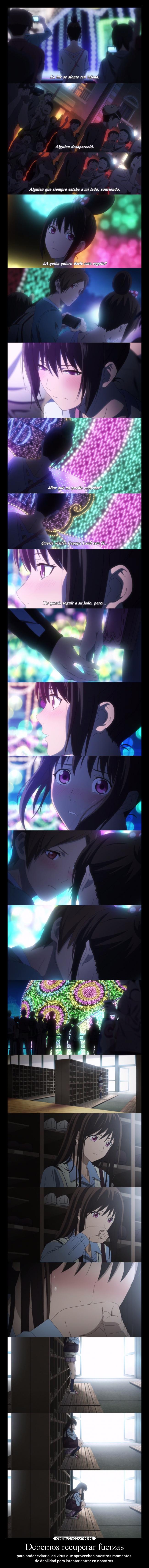 Debemos recuperar fuerzas -