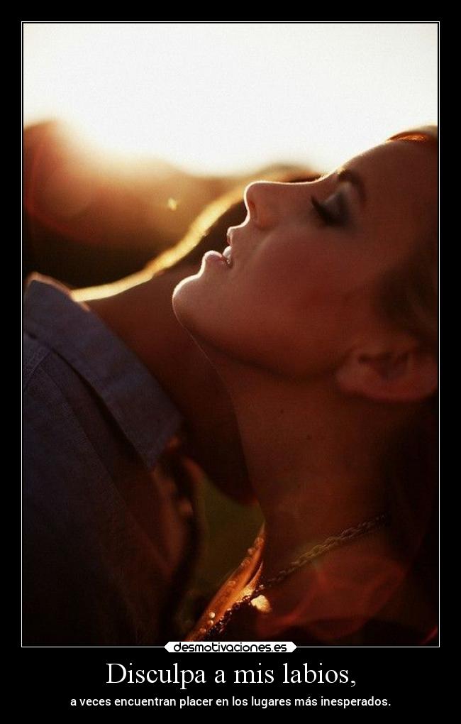 carteles besos debilidad desmotivaciones