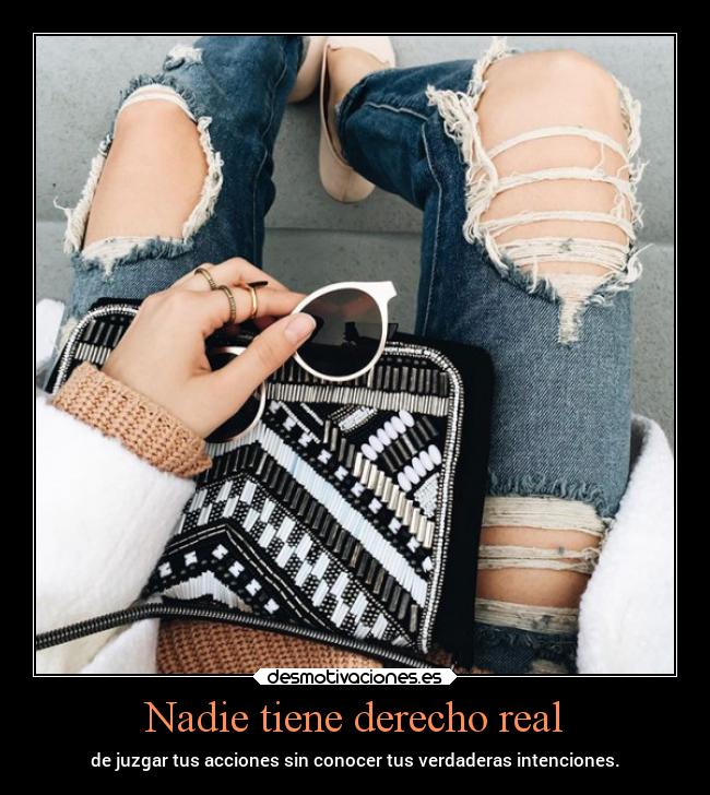 Nadie tiene derecho real -