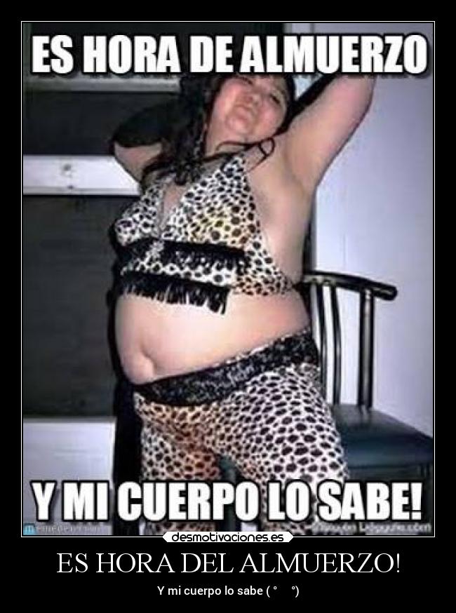 carteles comida confianza del almuerzo desmotivaciones