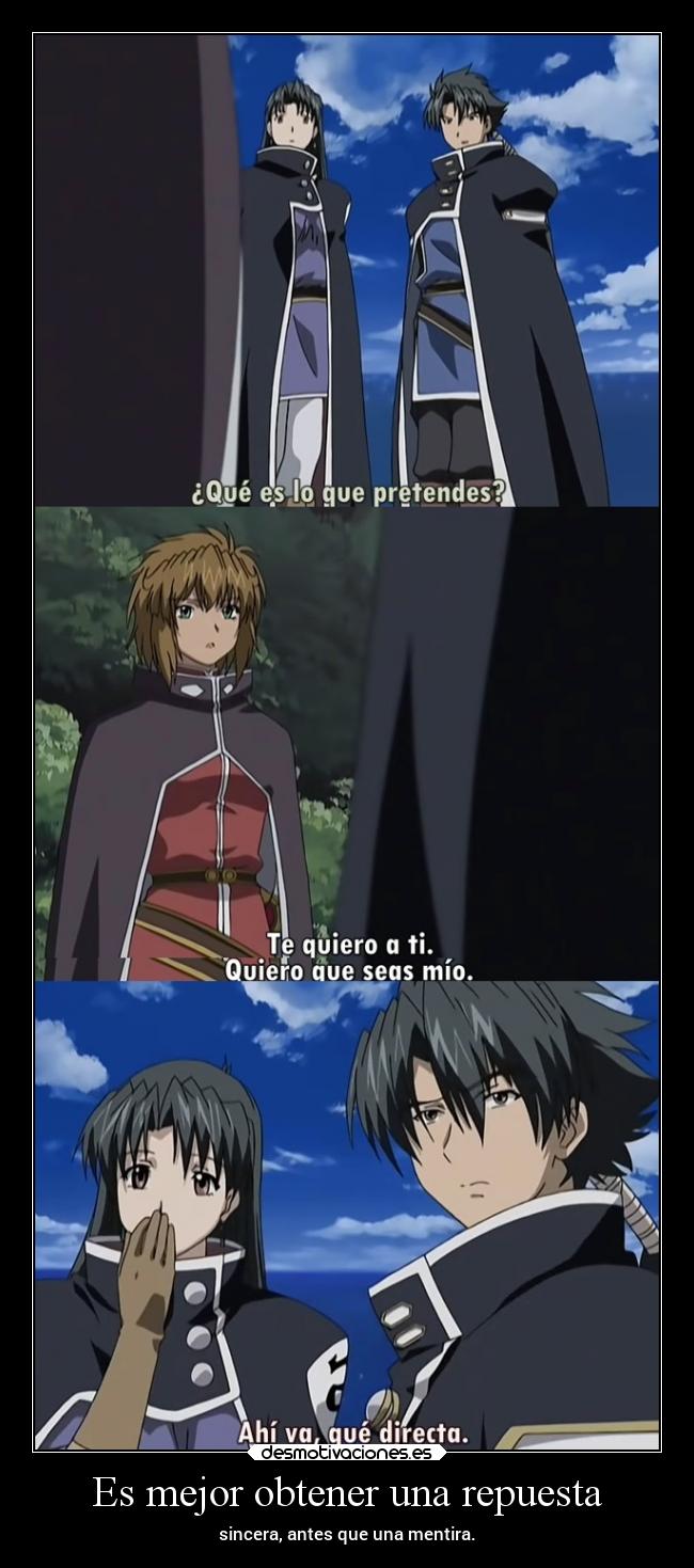 Es mejor obtener una repuesta - 