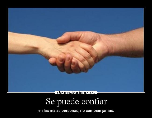 Se puede confiar - 