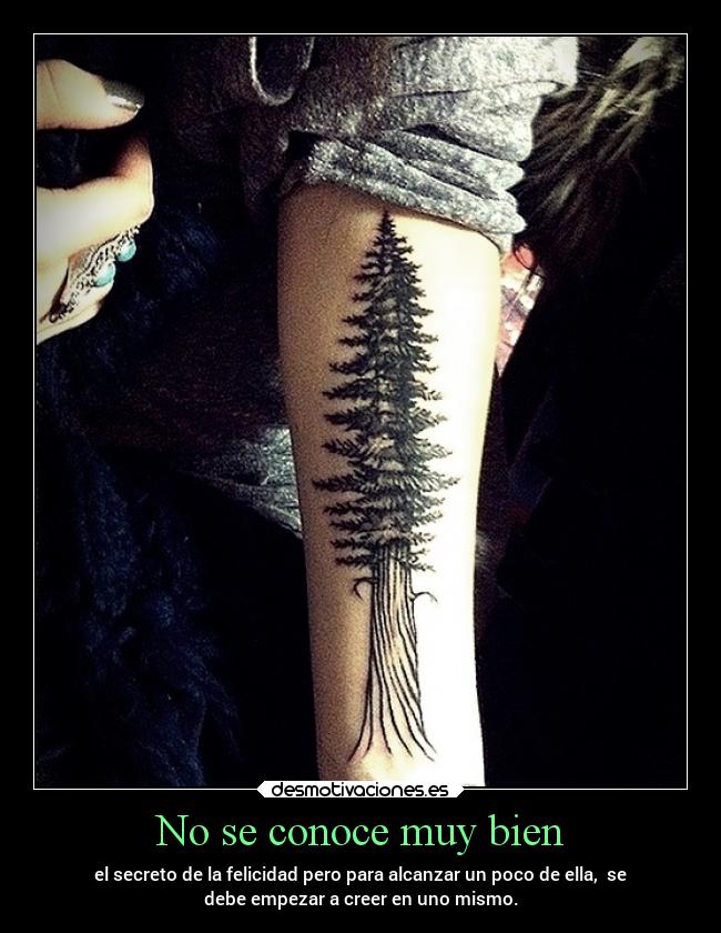 No se conoce muy bien - el secreto de la felicidad pero para alcanzar un poco de ella, se
debe empezar a creer en uno mismo.