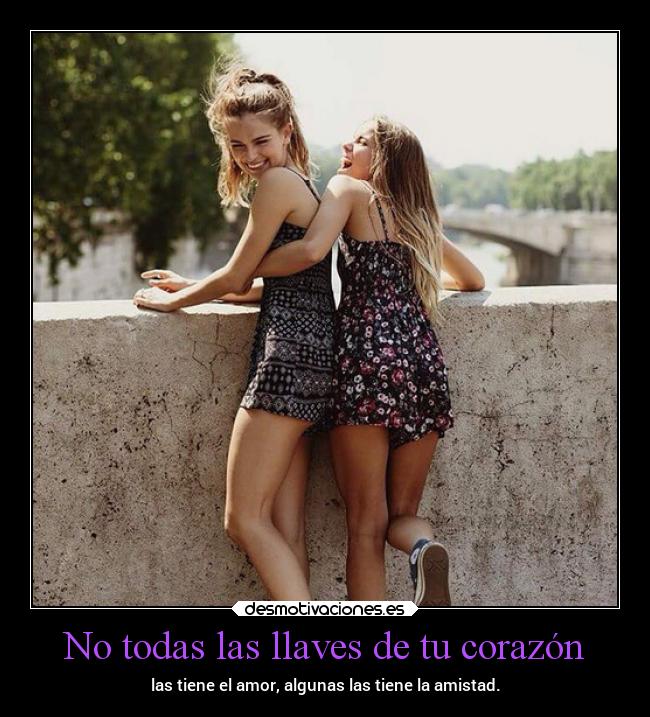 No todas las llaves de tu corazón - 