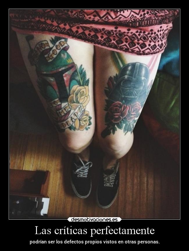 Las críticas perfectamente -